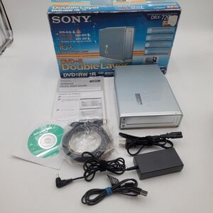 Sony DRX-720UL External DVD CD ReWritable Drive 16x Double Layer USB 2.0 i.LINK